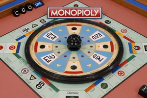 Monopoly Live Casino-Spielshow von Evolution - Mr. Monopoly im Live-Drehrad-Format