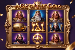 Age of the Gods Jackpot Slot - Olympische G&ouml;tter im progressiven Jackpot-Slot