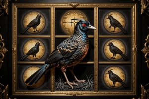 Dead Canary Slot von Hacksaw Gaming - Gothic Art-Deco Slot mit hoher Volatilit&auml;t